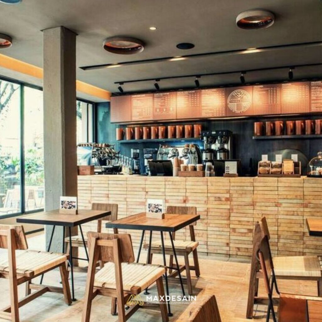 Kontraktor Interior Cafe Jakarta Terpercaya - Max Desain