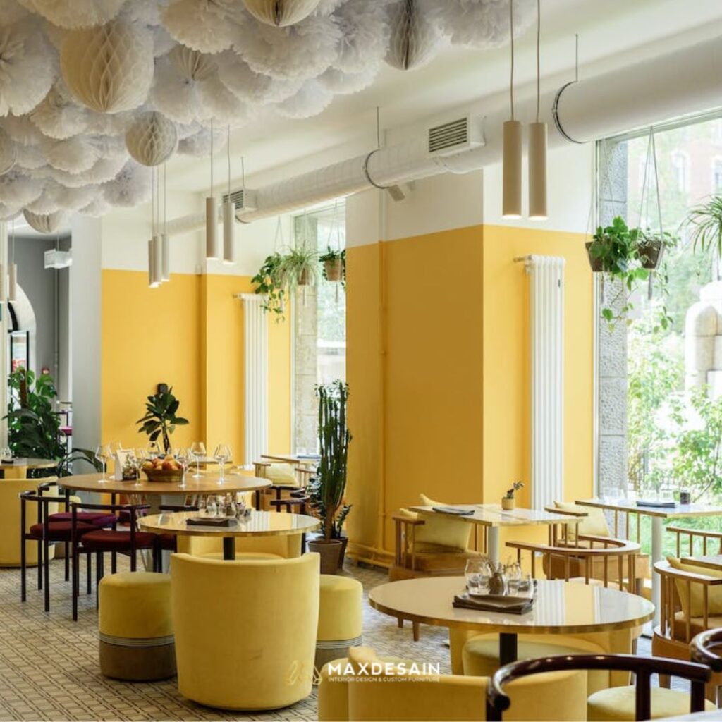 Jasa Desain Interior Cafe Depok Terpercaya - Max Desain