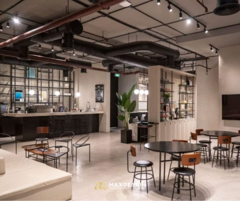 Inspirasi Desain Interior Cafe Kekinian Patut Dicoba - Max Desain