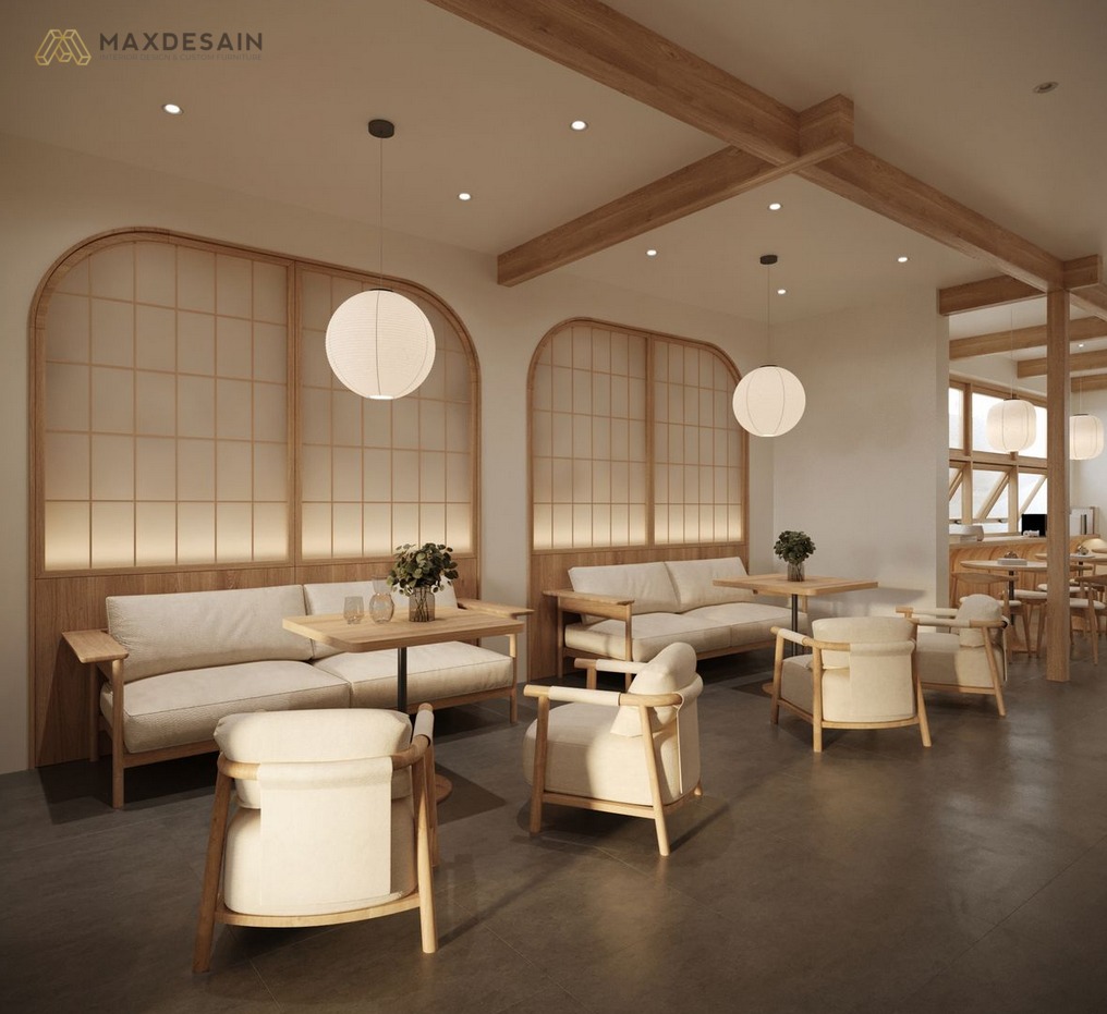 Interior Cafe Ala Jepang